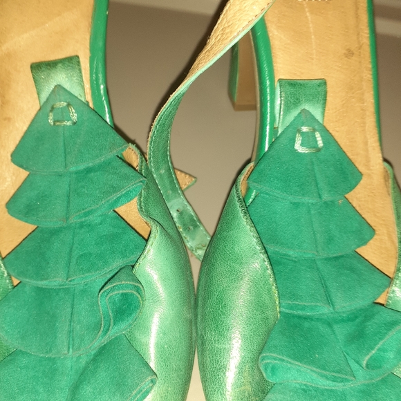 Green Stylish design Shoes 10 - Picture 3 of 3